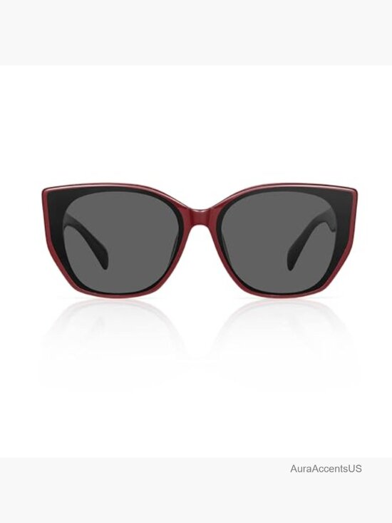 Cat-Eye Frame Sunglasses for Women Men Trendy Acetate